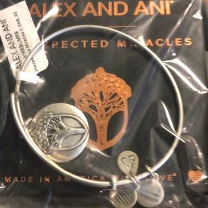 Alex and Ani silver bracket
